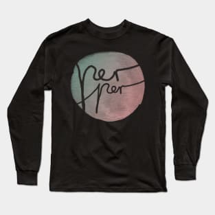 Per Pronoun Pride Long Sleeve T-Shirt